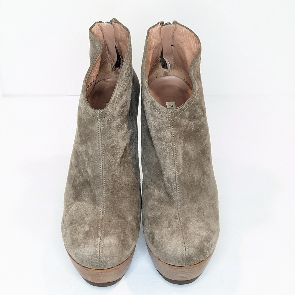 Pura Lopez suede ankle boots - Picture 8 of 16